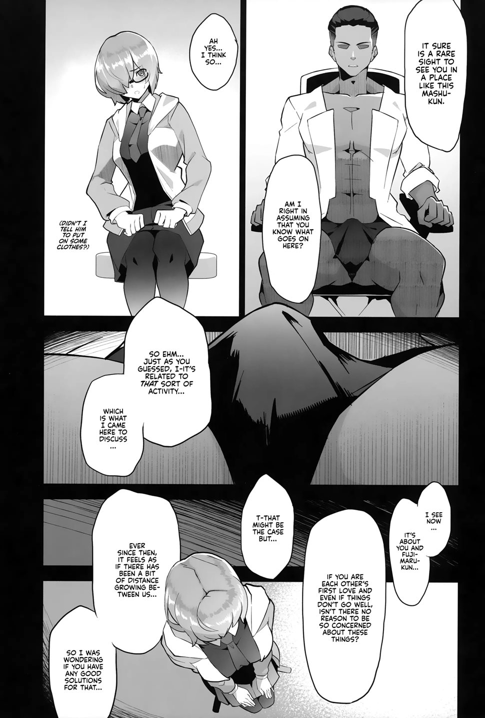 Page 4 | Mashu Is Trying Her Best (Doujin) - Chapter 1: Mashu Is Trying Her  Best [Oneshot] by Unknown at HentaiHere.com