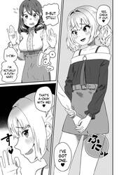 A Bitchy Femboy Gyaru Comes To 'Understand' A Futanari Onee-san!