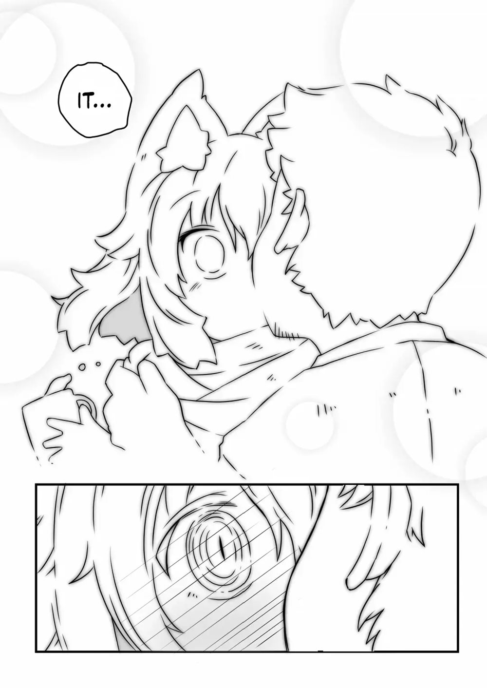 Wolf Girl's Part-Time Job And The Meanie Master