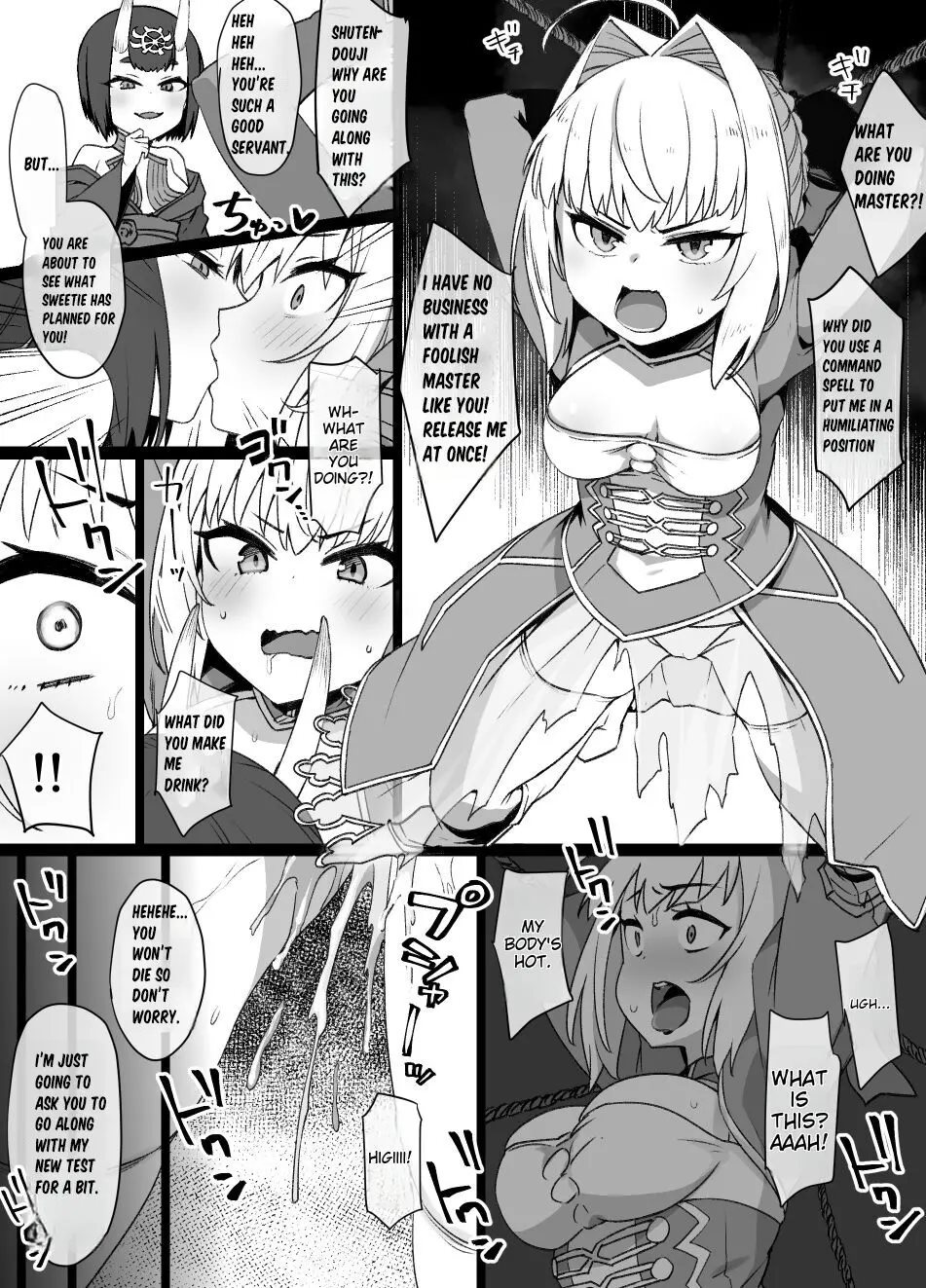 FGO Shuten-doji x Da Vinci Possession Manga