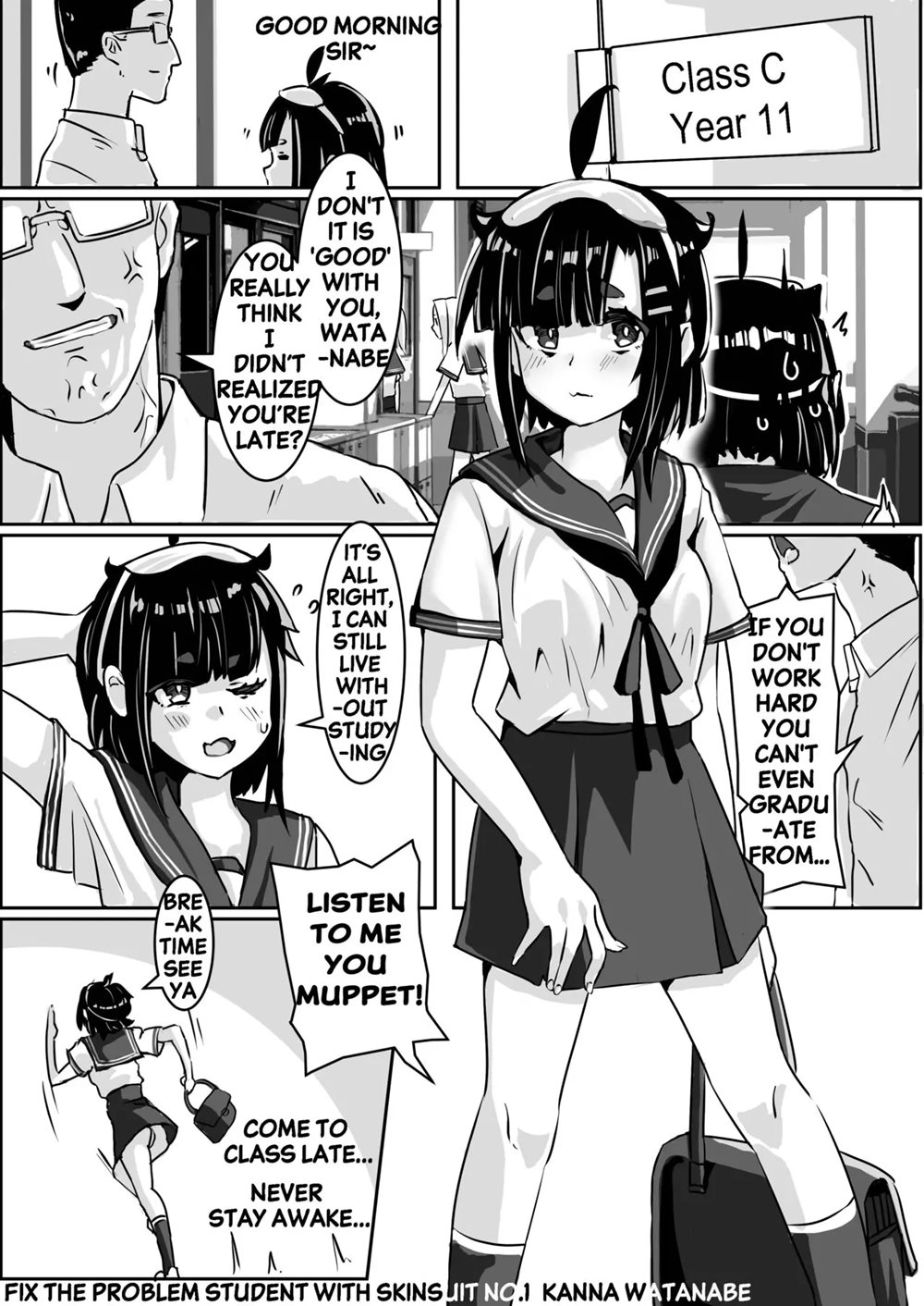 Page 2 | Fix The Problem Student With Skinsuit No.1 Kanna Watanabe  (Original) - Chapter 1: Fix The Problem Student With Skinsuit No.1 Kanna  Watanabe [Oneshot] by Unknown at HentaiHere.com