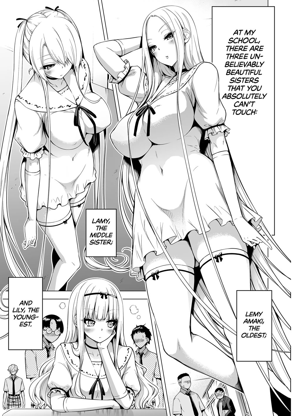 Hands-On Draining With Three Succubus Sisters