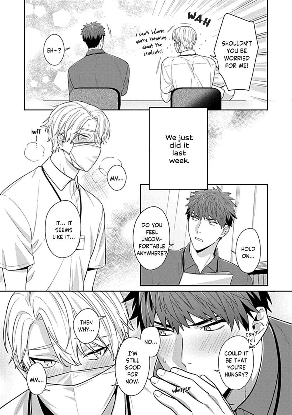 Teacher, Meals On The Bed [Yaoi]