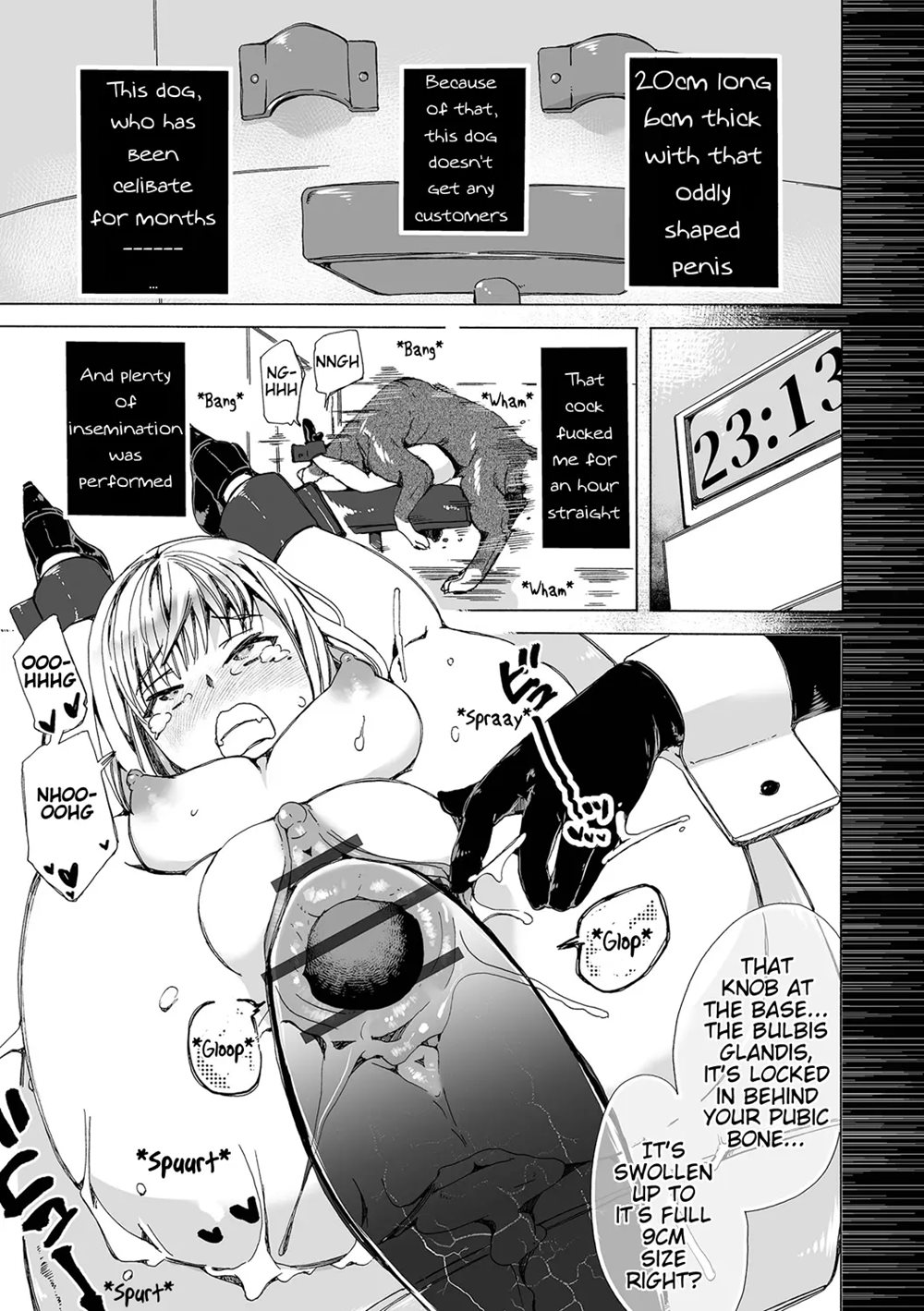 Page 13 | Bestiality☆Doggy Therapist! (Original) - Chapter 1:  Bestiality☆Doggy Therapist! [Oneshot] by Chikiko at HentaiHere.com