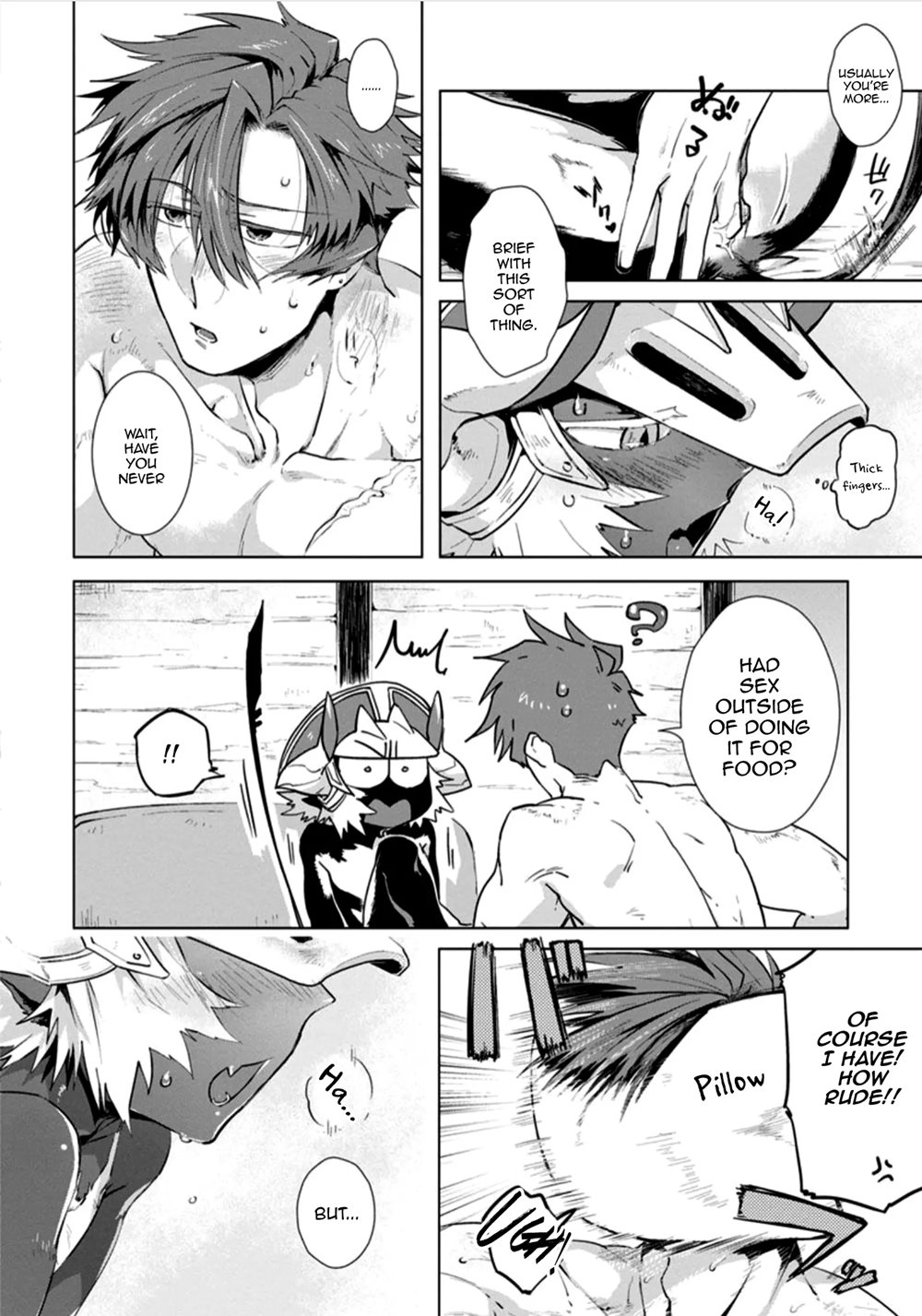 The Demon Lord Wants The Hero's Sword To Mess Him Up [Yaoi]