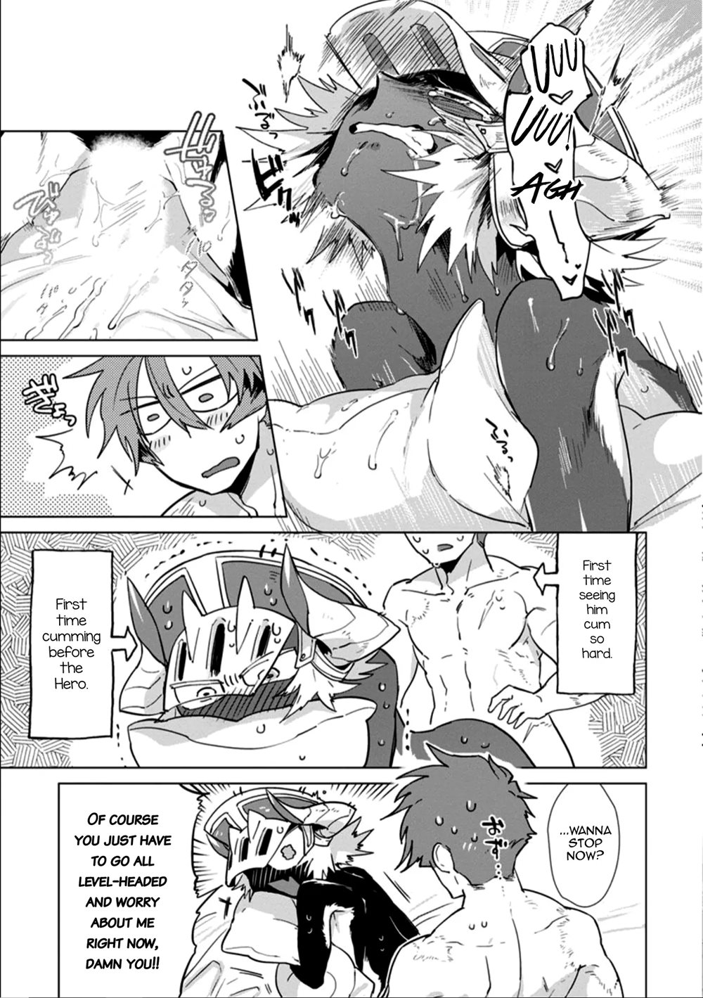 The Demon Lord Wants The Hero's Sword To Mess Him Up [Yaoi]