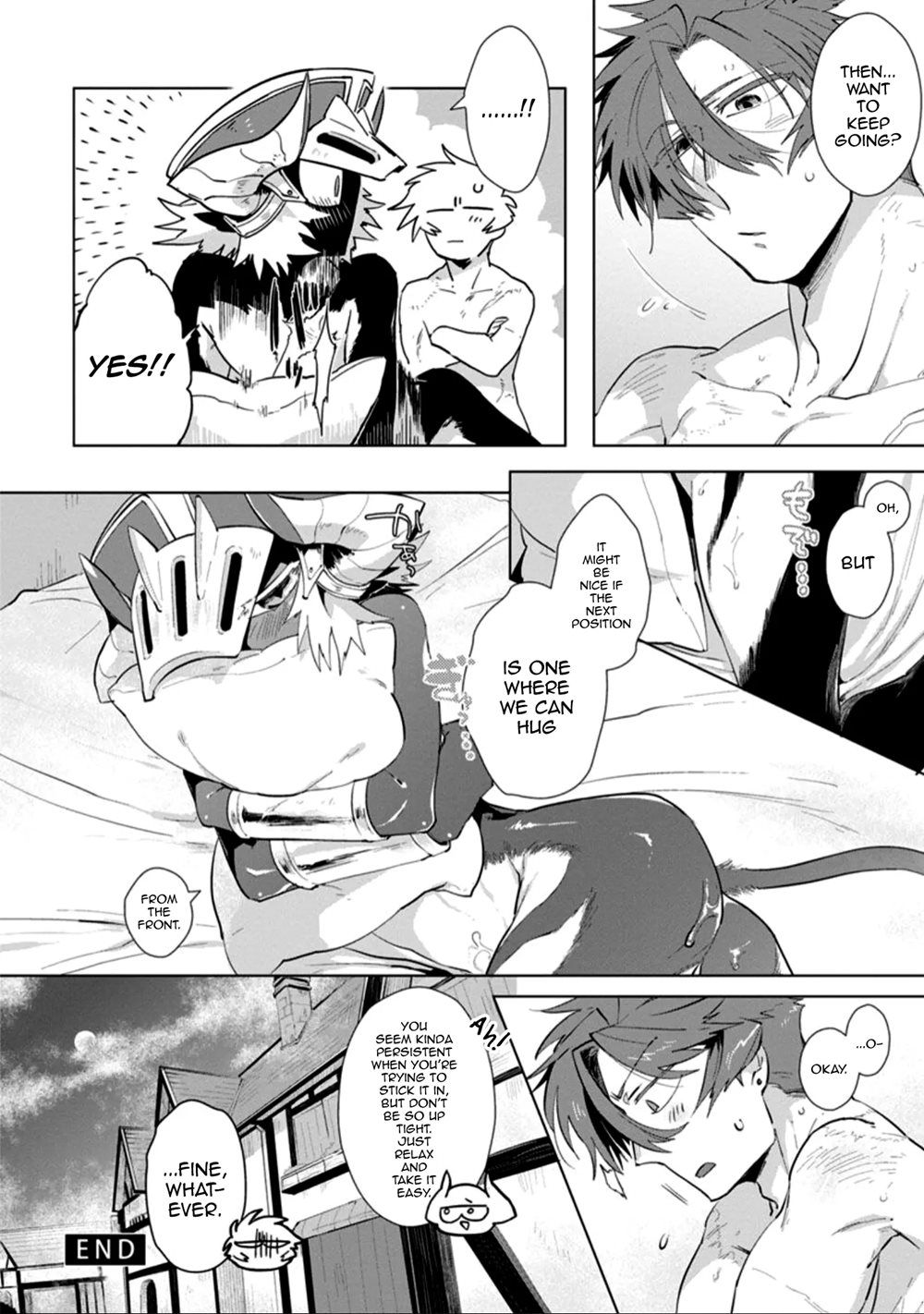 The Demon Lord Wants The Hero's Sword To Mess Him Up [Yaoi]