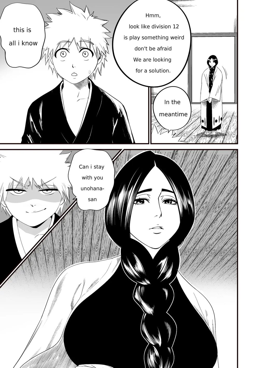 Ichigo x Unohana