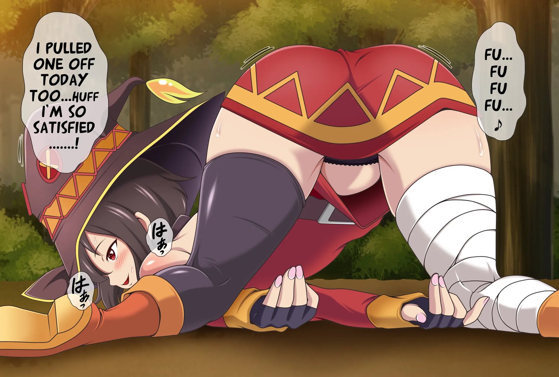 Molestation On Megumin After This Explosion!