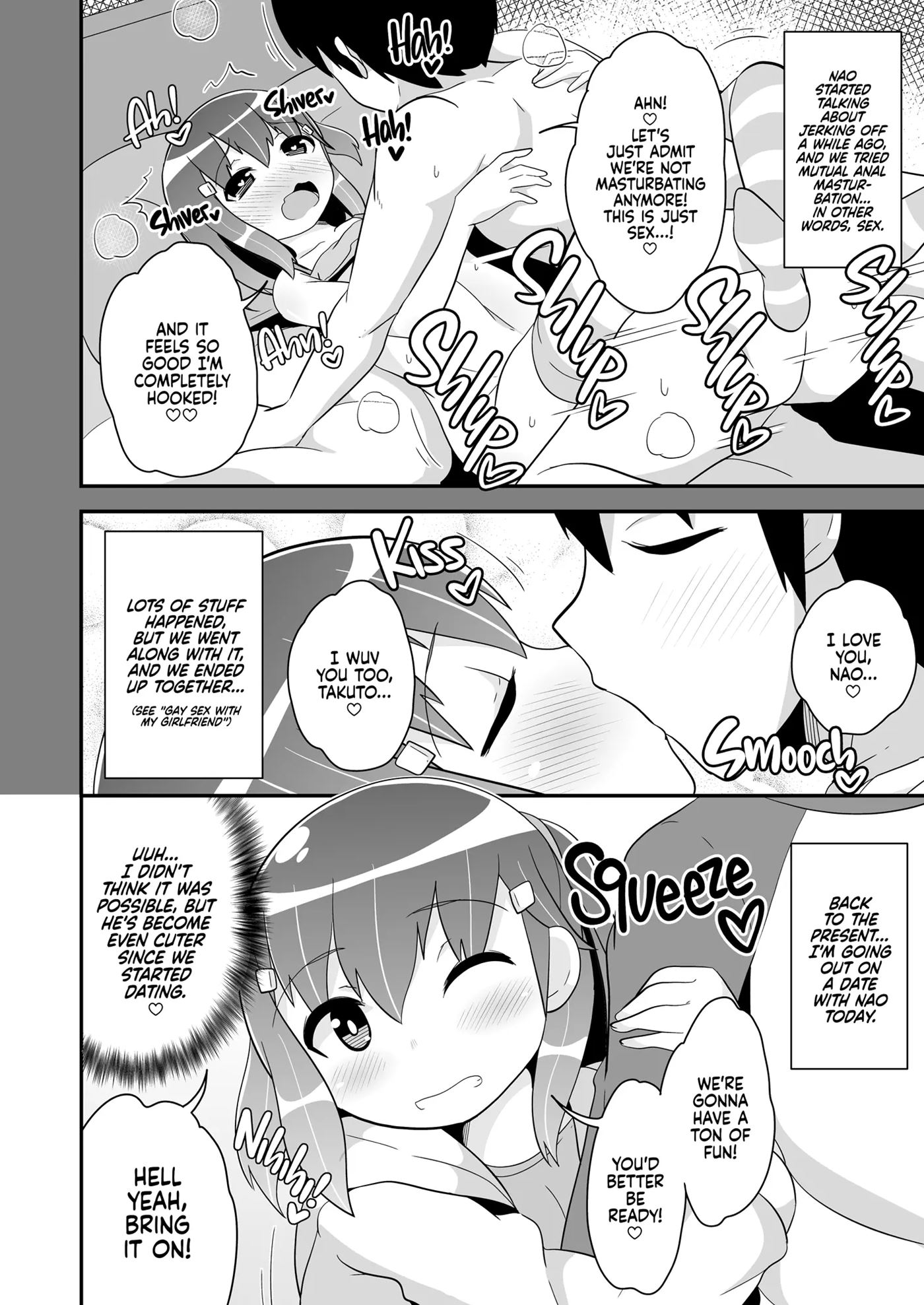 Page 4 | Gay Sex With My Girlfriend [Yaoi] (Original) - Chapter 2: Gay Sex  With My Girlfriend 2 by CHINZURI Bop at HentaiHere.com