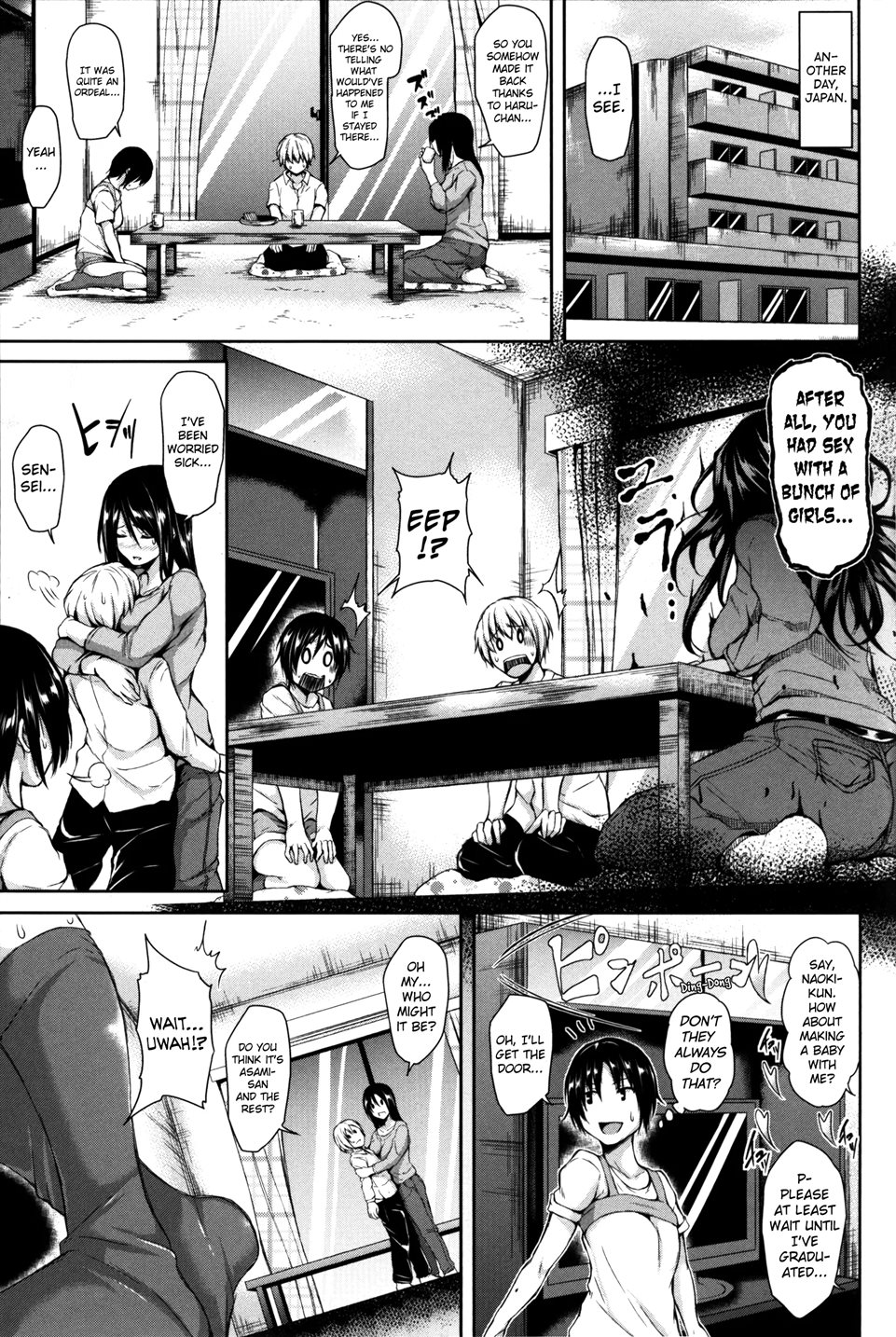 Page 169 | Boy Meets Harem (Original) - Chapter 1: Boy Meets Harem [END] by  TACHIBANA Omina at HentaiHere.com