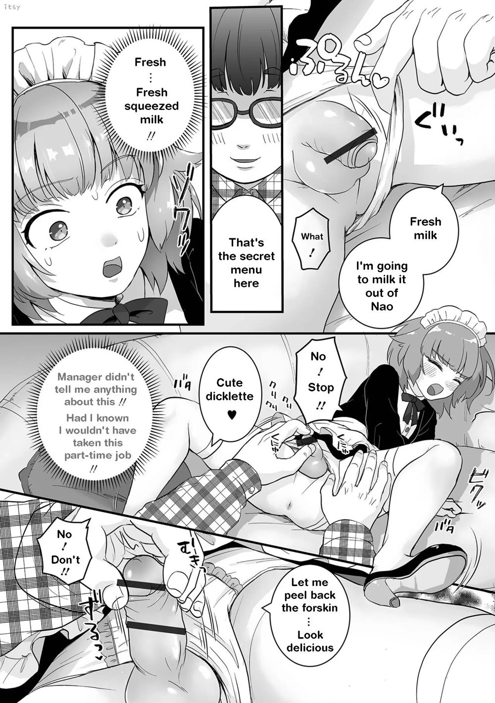 New Maid's First Time [Yaoi]