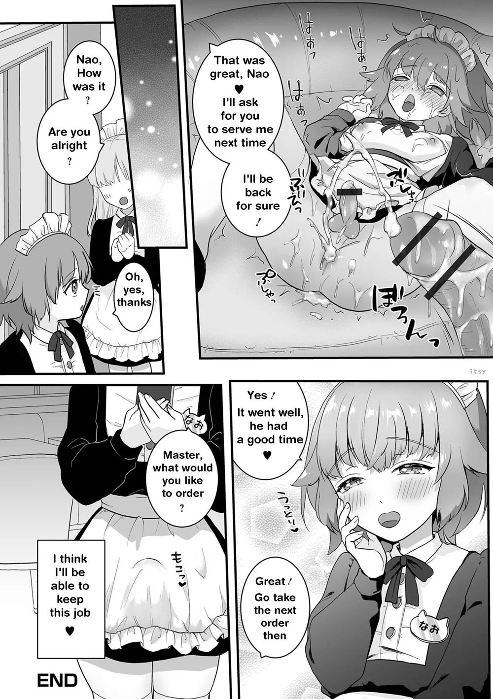 New Maid's First Time [Yaoi]