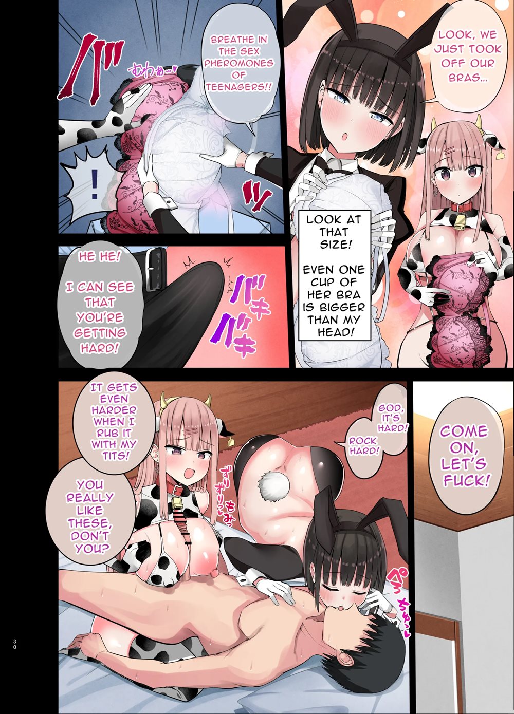 Page 30 | Slutty Gals! ~We Luv Your BIG Dick~ (Original) - Chapter 1:  Slutty Gals! ~We Luv Your BIG Dick~ [Oneshot] by Chilt (Aohimo Familia) at  HentaiHere.com