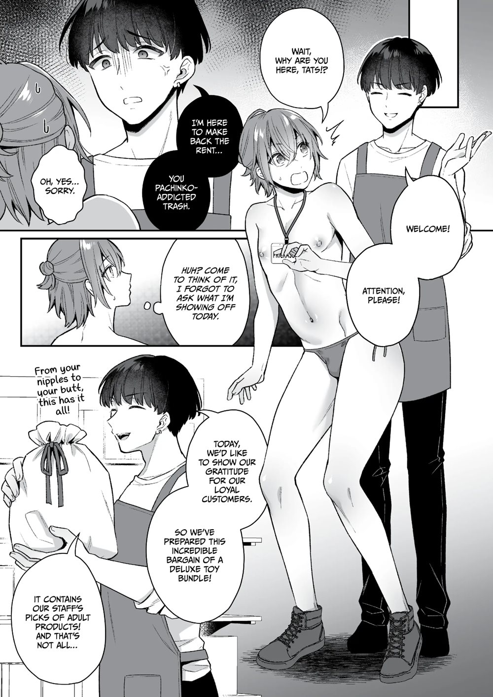 Page 24 | May I Interest You In A Sex Toy? [Yaoi] (Original) - Chapter 1:  May I Interest You In A Sex Toy? by Unknown at HentaiHere.com