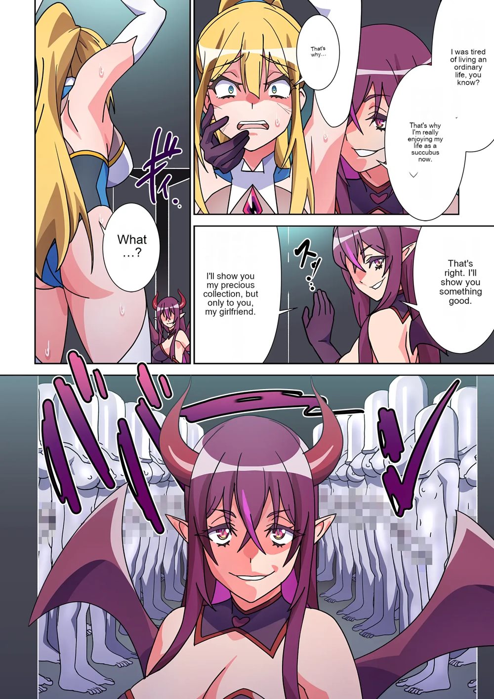 The Girl Who Was Turned Into Morgessoyo And Me Who Became The Strongest Succubus