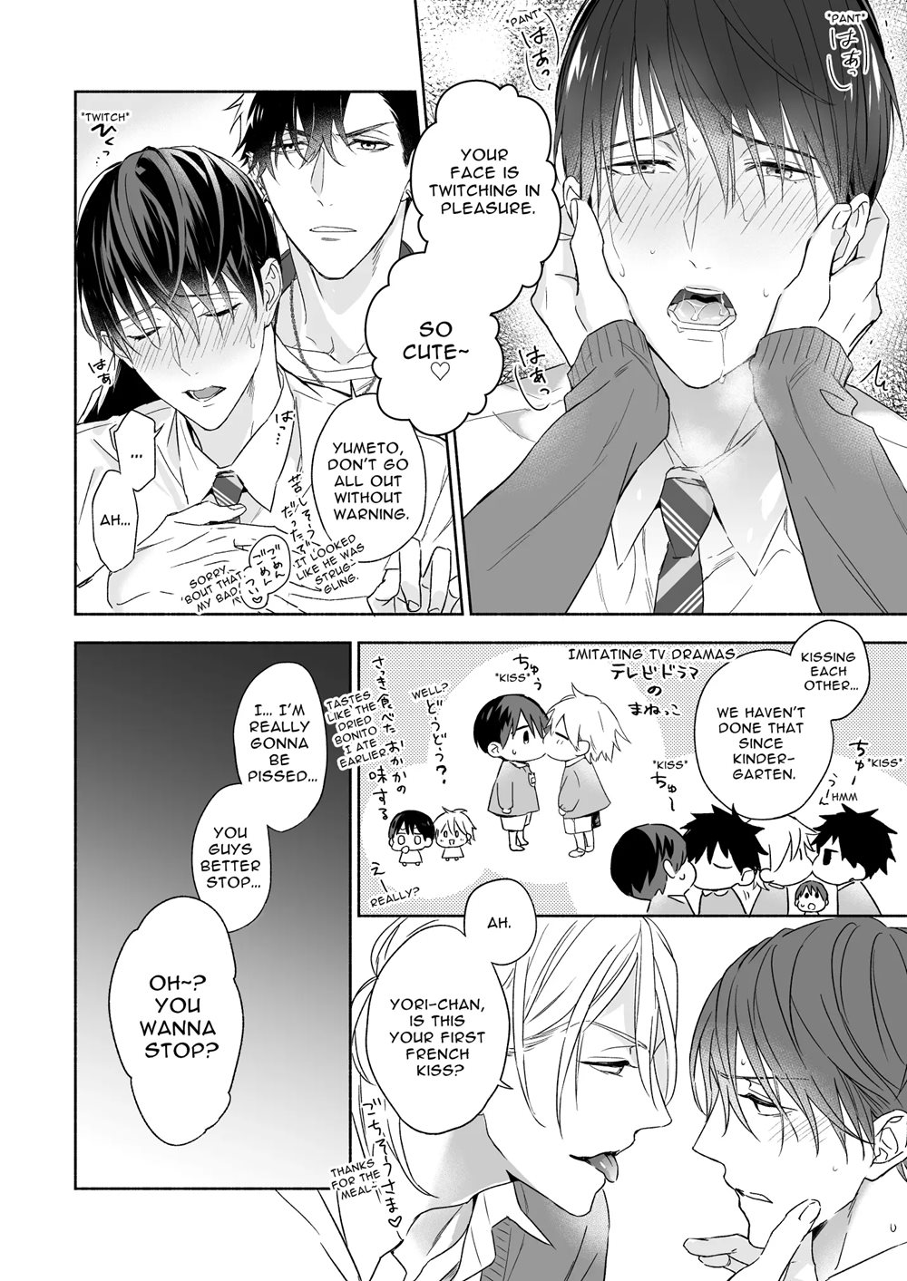 Page 10 | Top Or Bottom? [Yaoi] (Original) - Chapter 1: Top Or Bottom?  ~Sweaty 3-Way Sex~ by Unknown at HentaiHere.com