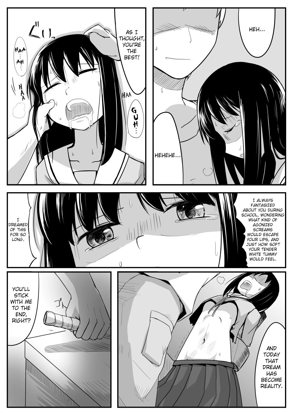 Manga About Viciously Beating Osaka's Stomach