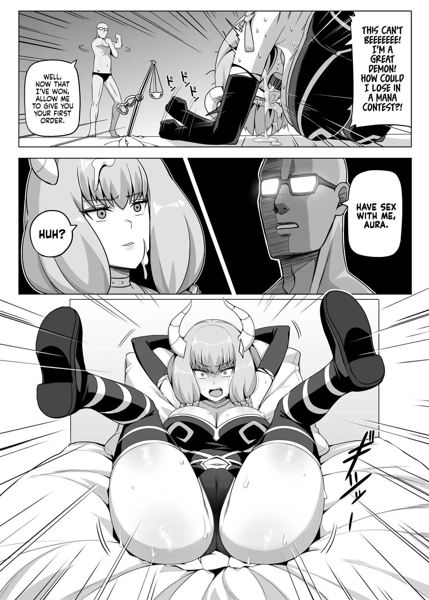 Page 4 | I Saved Up Tons Of Mana For One Goal: To Blow My Load Inside Aura!  (Doujin) - Chapter 1: I Saved Up Tons Of Mana For One Goal: To