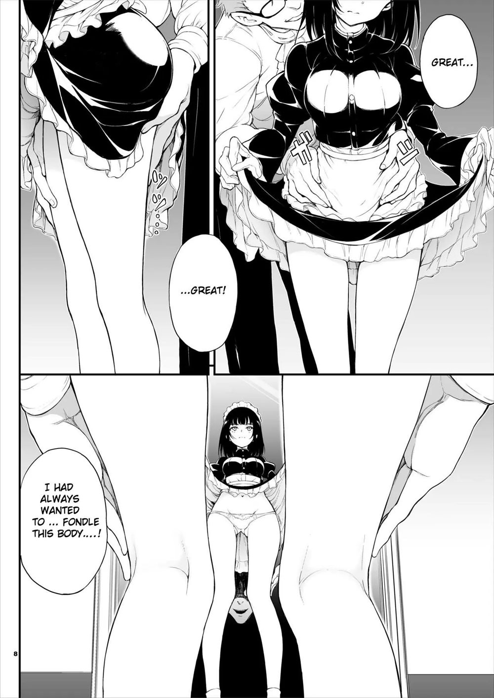 Page 7 | Maid Education -Fallen Aristocrat Rurikawa Tsubaki- (Original) -  Chapter 1: Maid Education -Fallen Aristocrat Rurikawa Tsubaki- by Kyockcho  (Kyockchokyock) at HentaiHere.com