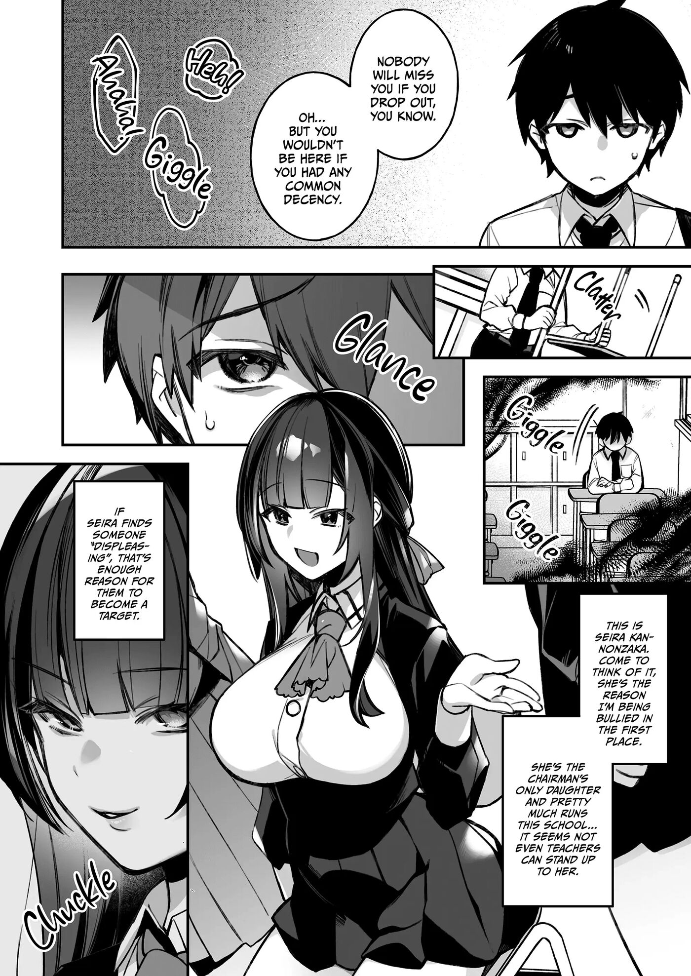 Page 4 | Okasare Saimin (Original) - Chapter 1: Danshi Ichiri Shika Inai Gakuen  De Seikaku Saiaku No Ijimekko Ni Okasare Makuru by ZEROSHIKI Kouichi at  HentaiHere.com