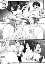 The Night Before Kibadios' Departure [Yaoi]