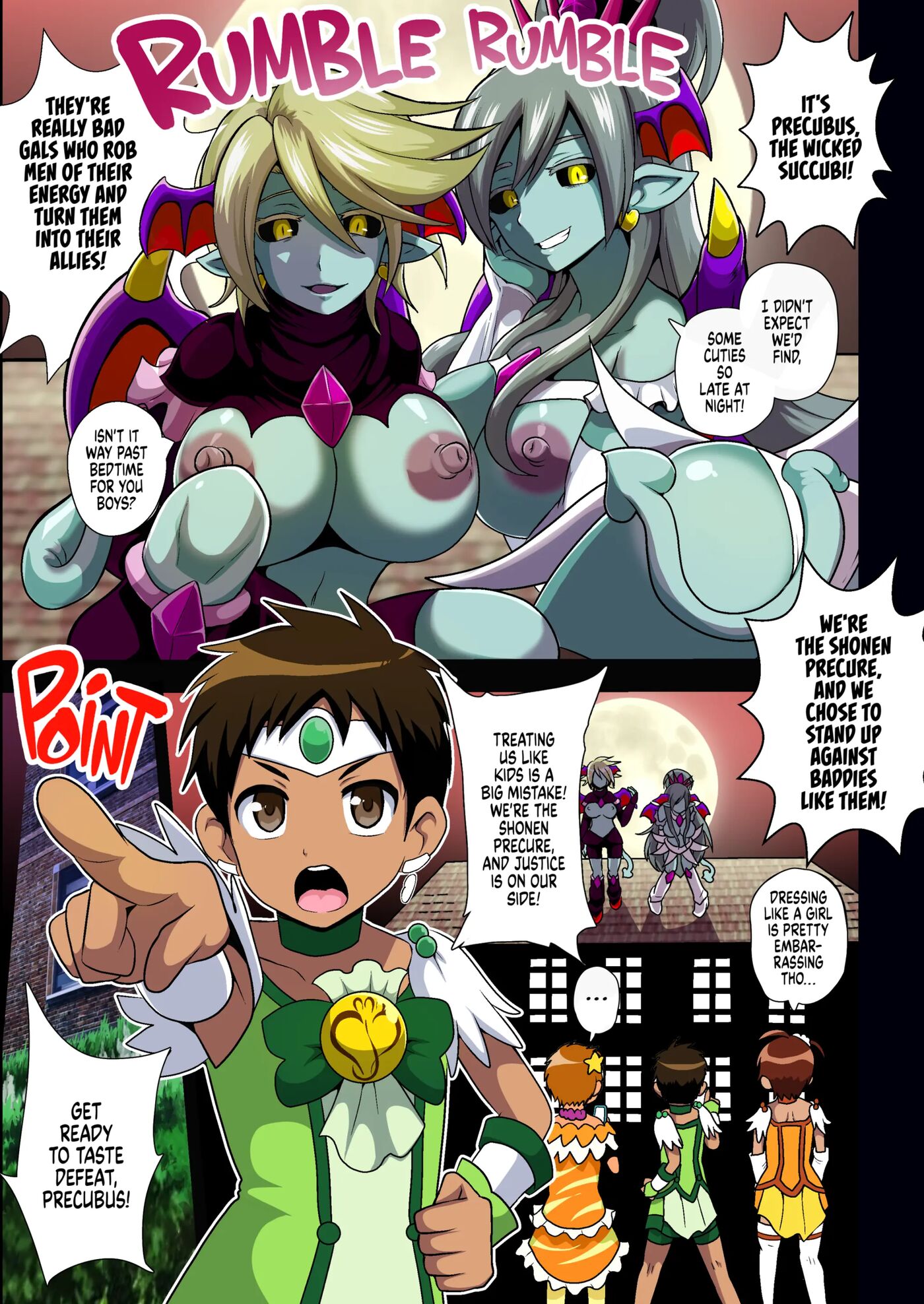 Succubi Precubus vs Shota Cure