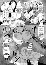 Futanari Holy Knight And The Cage Of Sperm-Draining