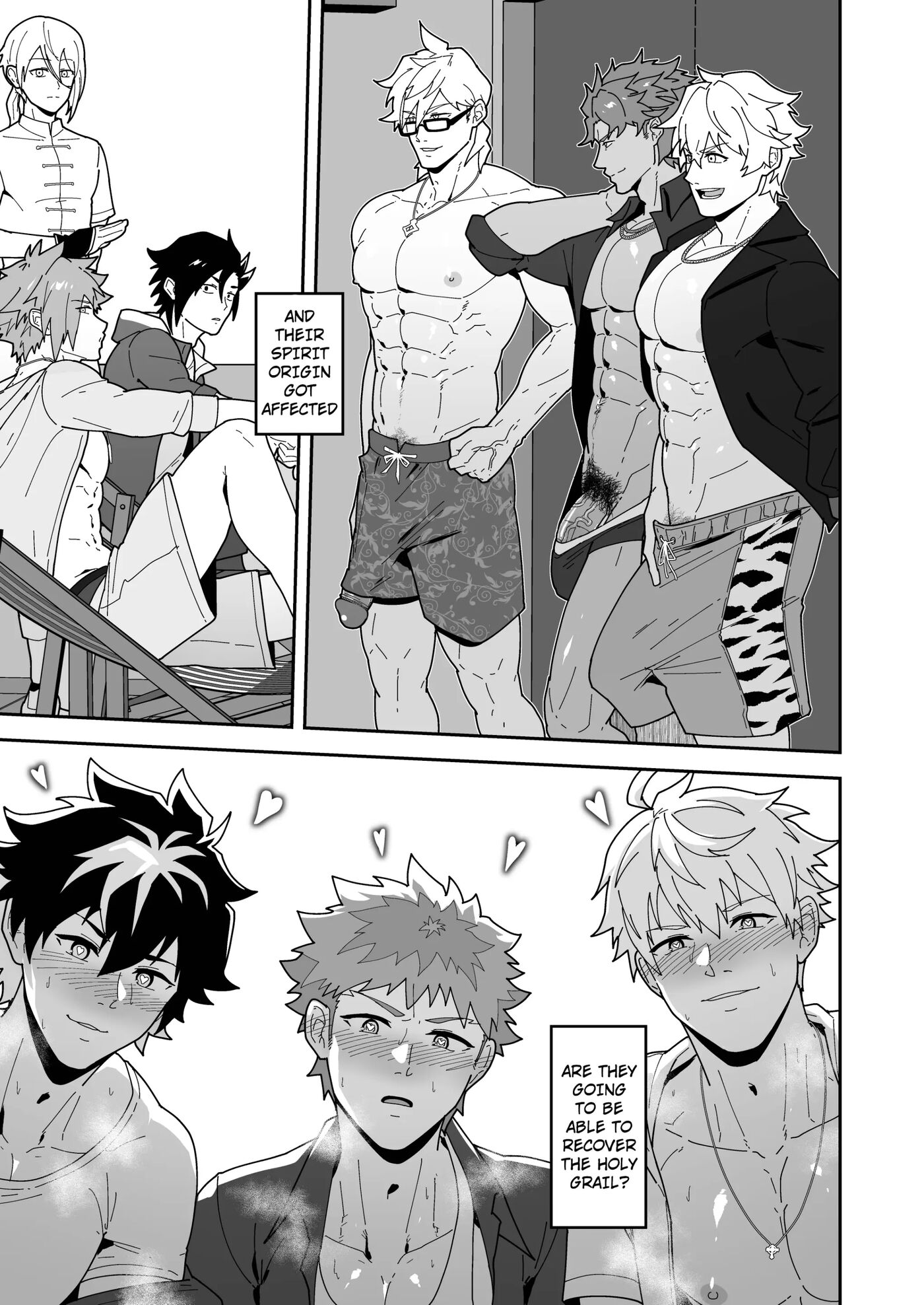 Chaldea's Viral Summer Hotel [Yaoi]