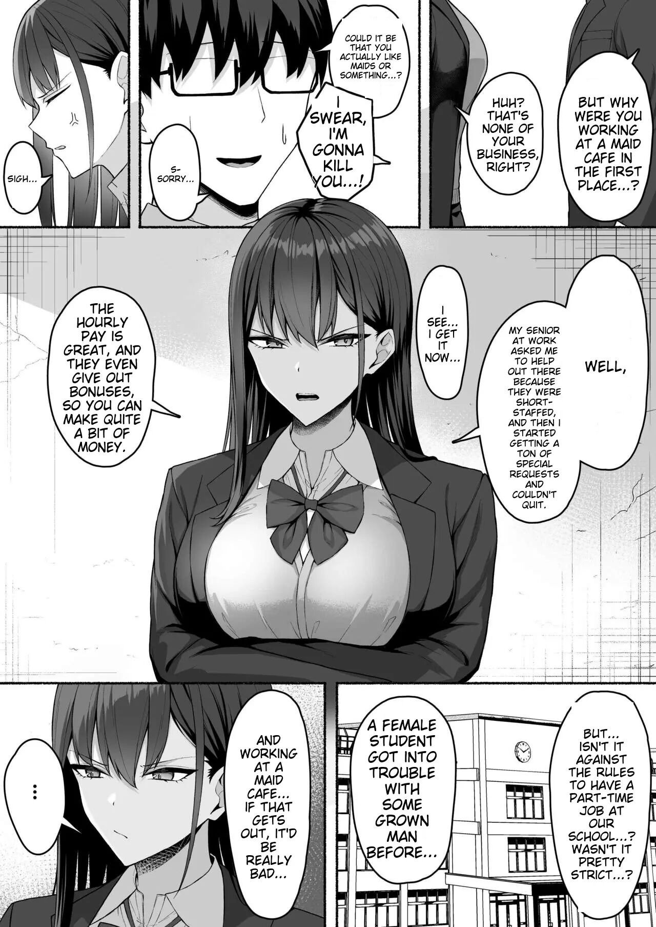 A Story About Turning A Gal From Class Into An Obedient Erotic Maid