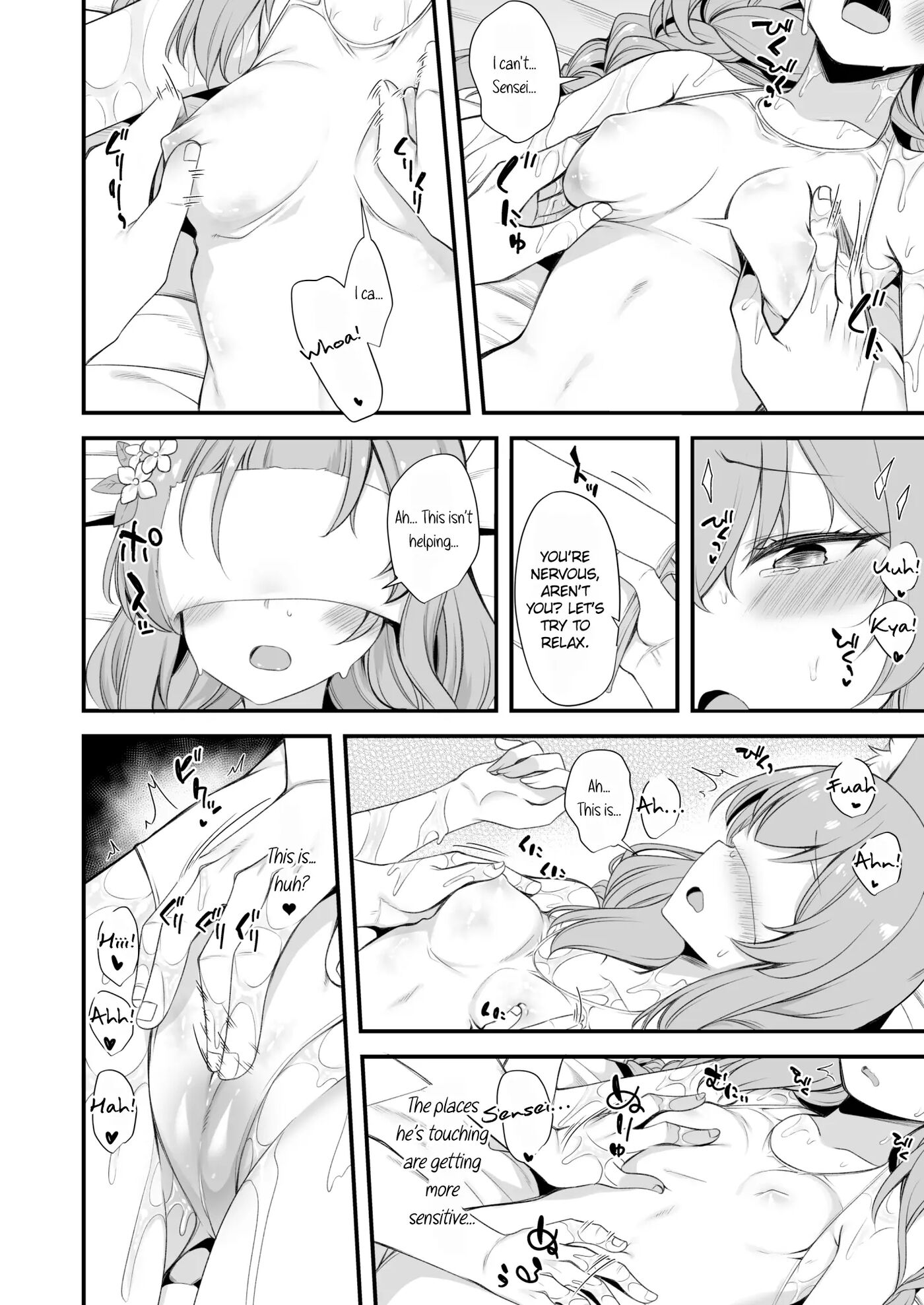 Mari Oil Massage Ecchi Manga