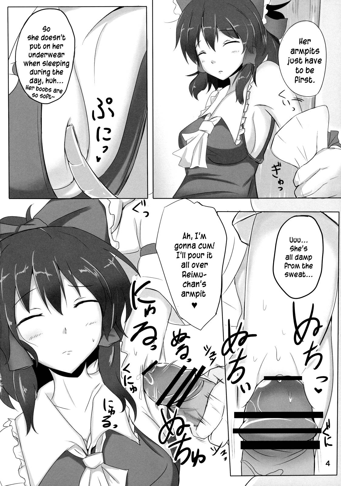 The Record of Reimu-san's Secret Photo Shoot