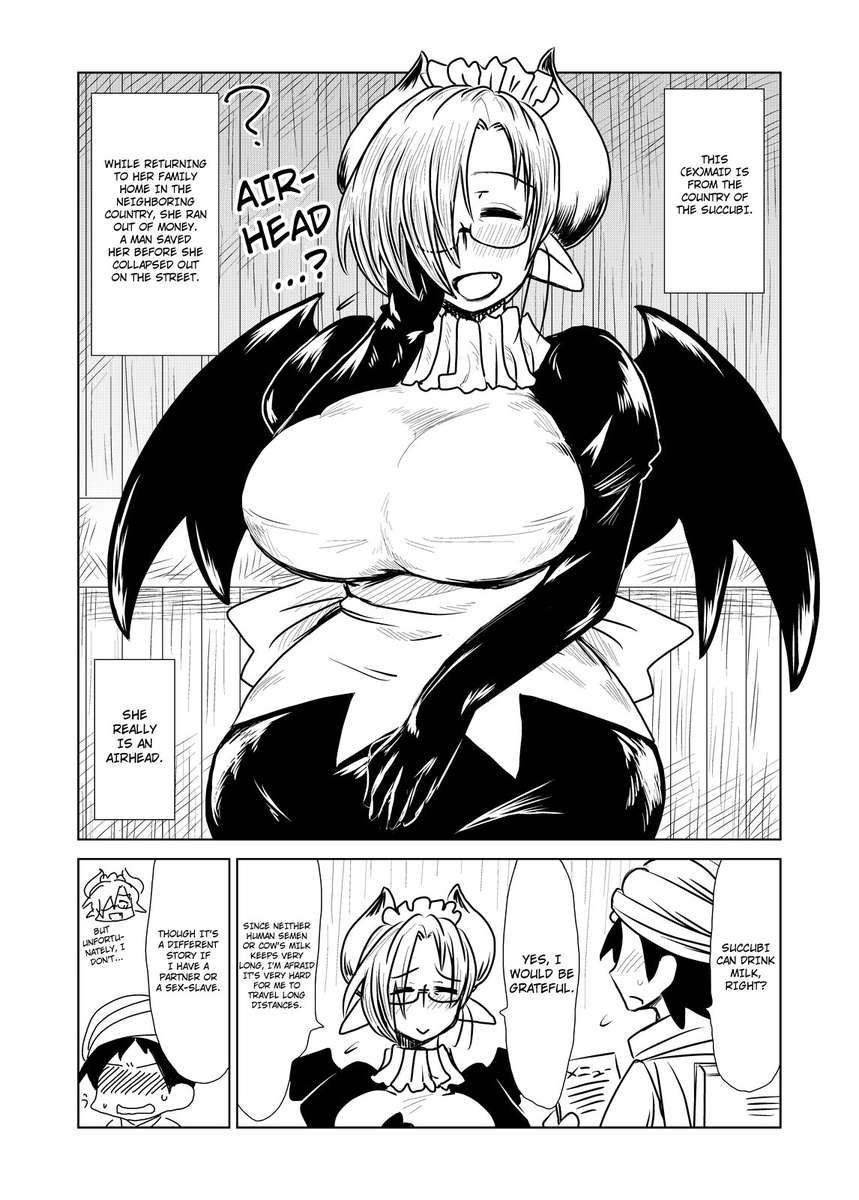 Middle Aged, a Maid, and a Succubus