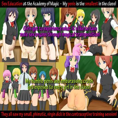 Sex Education At The Academy Of Magic! – My Penis Is The Smallest In The Class!