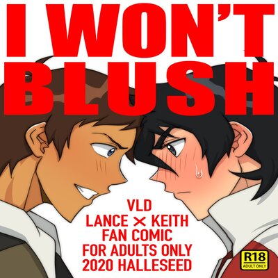 I Won't Blush [Yaoi]