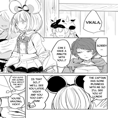 A Manga Where Vikala-chan And Gran-kun Have Sex